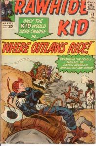 RAWHIDE KID (1960-1979) 43 GOOD Dec. 1964 COMICS BOOK 