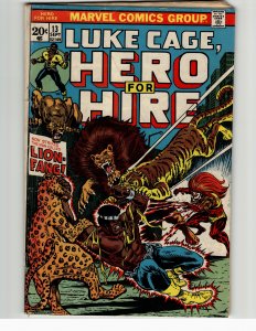 Hero for Hire #13 (1973) Luke Cage