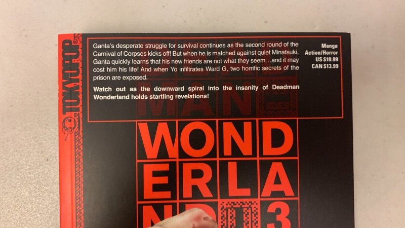 Deadman Wonderland Vol. 3 Paperback Jinsei Kataoka 