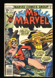 Ms. Marvel #17 VG 4.0 2nd Cameo Mystique!