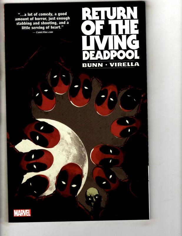 RETURN OF THE LIVING Deadpool Marvel Comics TPB Graphic Novel Comic Book J312