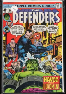 The Defenders #33 (1976) The Defenders