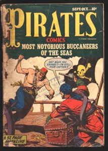 Pirates #4 1950-Hillman-Pirates of Tripoli-Alpha-The Slave Pirate-G-