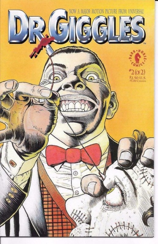 DR. GIGGLES #2, NM, Horror, Dark Horse, 1992