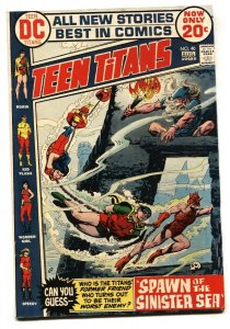 Teen Titans #40-Comic Book DC 1972-Robin-Wonder Girl-bondage cover