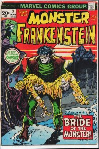 The Frankenstein Monster #2 (1973) Frankenstein Monster [Key Issue]