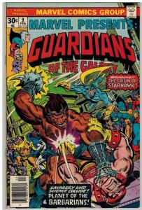 MARVEL PRESENTS 9 F-VF Feb. 1977 Guardians