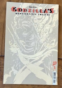 Godzilla Masterpiece Theatre #3 1:25 Mahfood Virgin Variant