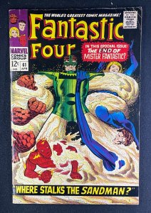Fantastic Four (1961) #61 FN- (5.5) Sandman
