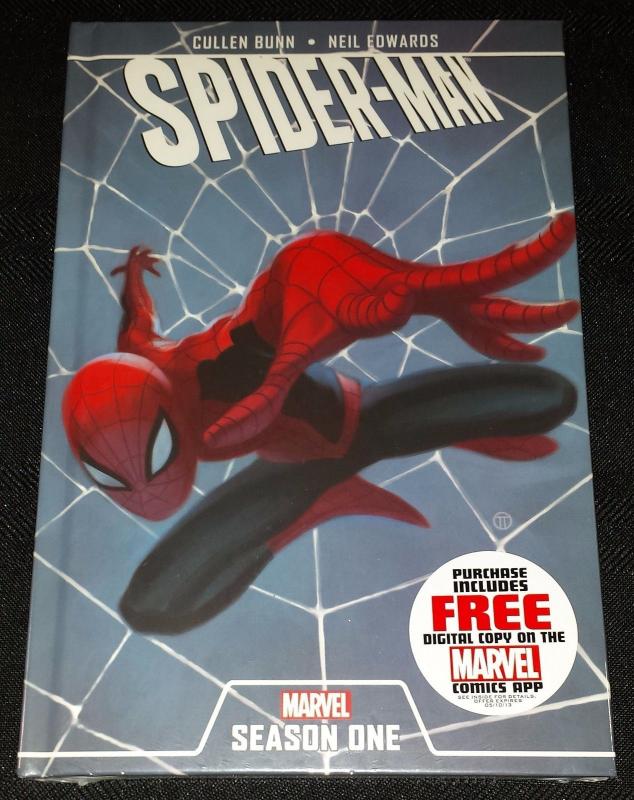 Spider-Man Season One Hardcover with Bonus Digital Code (Marvel) - New/Sealed!