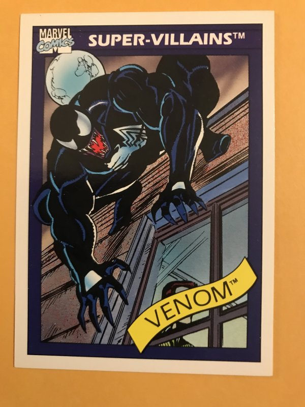 VENOM #73 : 1990 Marvel Universe Series 1 card, NM/M,  1st card appearance