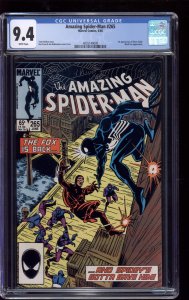 Amazing Spider-Man #265 (Marvel, 1985) CGC 9.4 - KEY