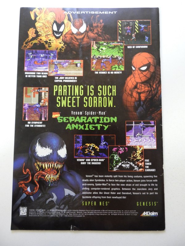 The Spectacular Scarlet Spider #1 (1995) VG+ Condition