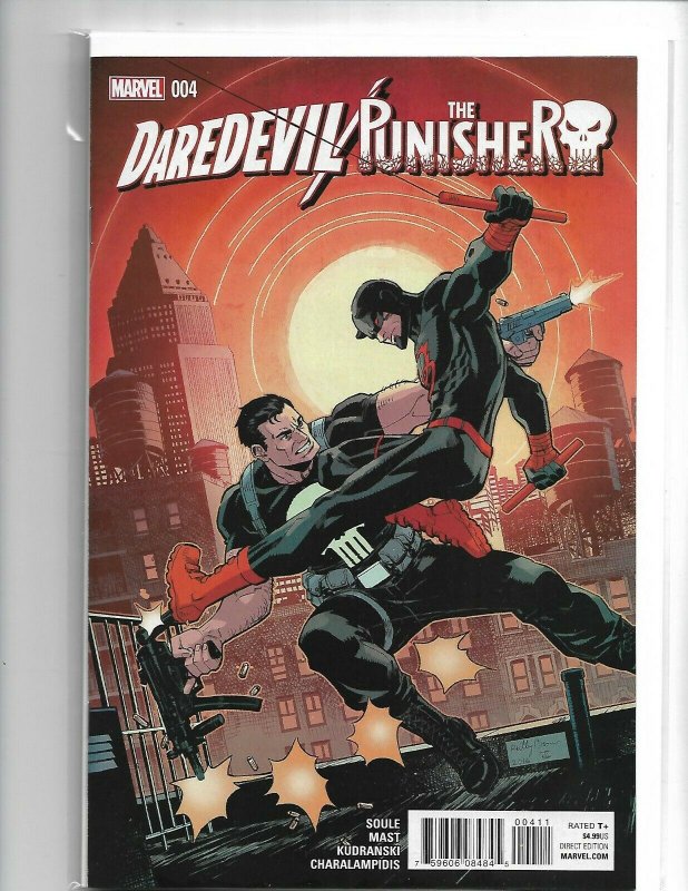 DAREDEVIL PUNISHER (2016 MARVEL) #4 NM nw87