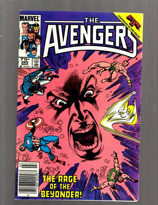 12 The Avengers Comics #259 261 262 263 264 265 266 267 269 270 271 272 GB2