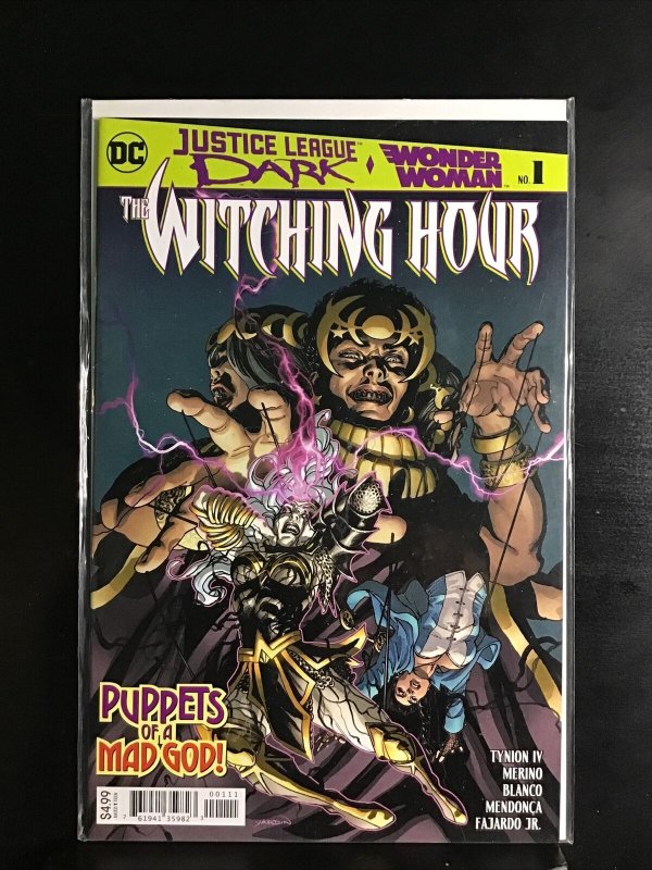 ⭐️ Justice League Dark Wonder Woman: WITCHING HOUR #1a (2018 DC Comics) VF Book