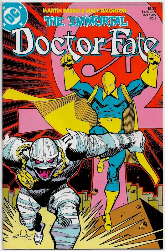 THE IMMORTAL DOCTOR FATE #1 - #3 (1985) 8.0VF Reprint Bonanza! Simonson!Giffen!