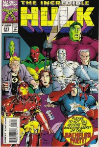 The Incredible Hulk #417 (1994)  NM- 9.2