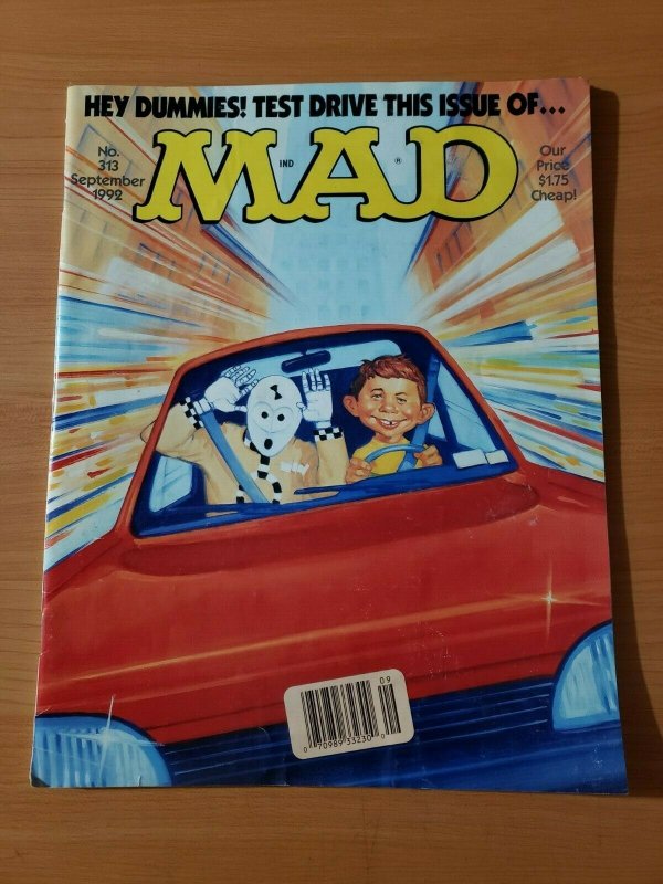 Mad Magazine #313 ~ VERY GOOD - FINE FN ~ September 1992