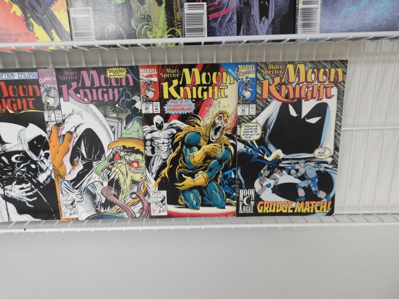 Lot Marc Spectre: Moon Knight #1-34 Solid Run Avg VF-NM Condition!!
