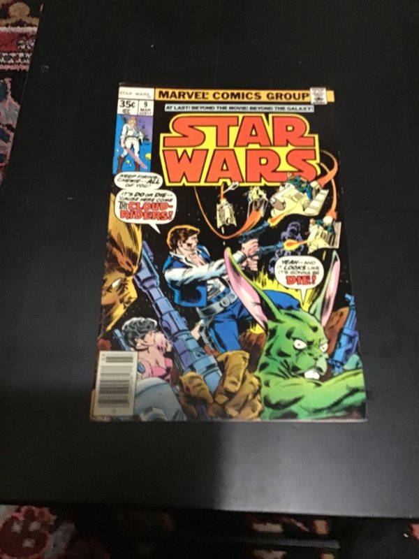 Star Wars #9 1978 Han Solo cover! Lord Vadar! NM- 1st print BEANTOWN CERTIFICATE