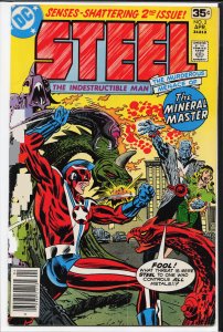 Steel, the Indestructible Man #2 (1978) Steel