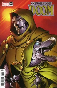 One World Under Doom #9 FINALE! Mark Bagley Variant Cover Near Mint