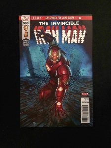Invincible Iron Man #593  Marvel Comics 2017 NM