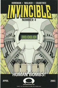 Invincible # 3 Cover A 1st Print VF/NM Image Robert Kirkman [E3]