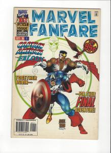 MARVEL FANFARE #1 CAPTAIN AMERICA AND FALCON NM