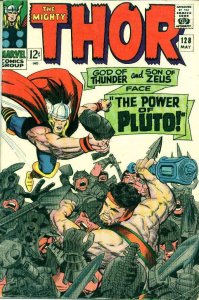 Thor #128 VG ; Marvel | low grade comic Hercules - Pluto