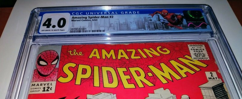 Amazing Spider-Man 2 CGC 4.0 1st Vulture