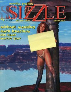 Sizzle #4(1999)Erotica Presents Mark Beachum Adult Mag VG 4.0