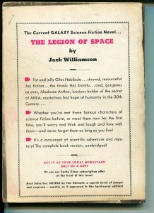 Galaxy Science Fiction #4 1/1951-sci-fi pulp-MacDonald-Asimov-Sturgeon-VG MINUS