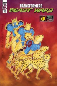 Transformers: Beast Wars #17C VF/NM ; IDW | RI 1:10 variant