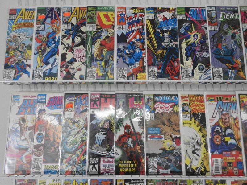 Huge Lot 130+ Comics Silver Surfer,  Spider-Man,  X-men+ Avg VF+ Condition