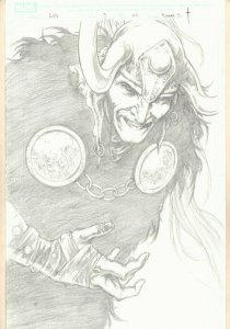 Loki Vol 2 #4 p.22 - Loki the Destroyer End Page Splash '11 by Sebastian Fiumara 