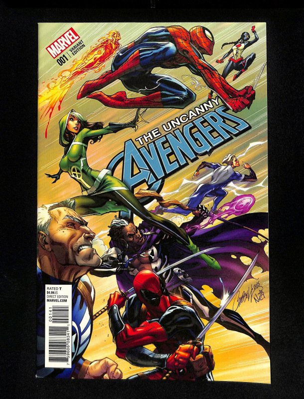 Uncanny Avengers #1 Retailer Incentive Variant