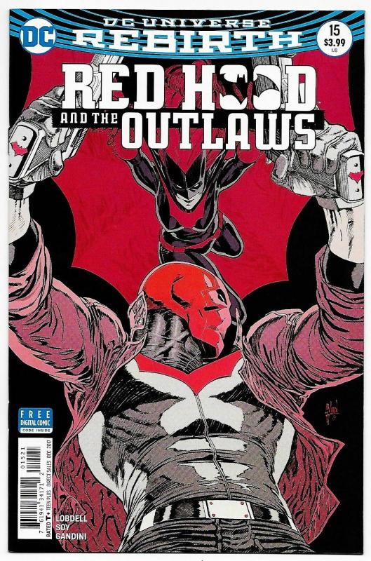 Red Hood And The Outlaws #15 Rebirth Variant Cvr (DC, 2017) NM