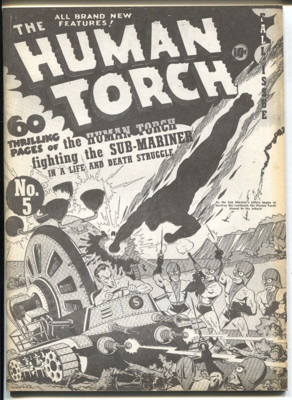 Flashback #2 1970's-Reprints The Human Torch #5 from 1941-VF