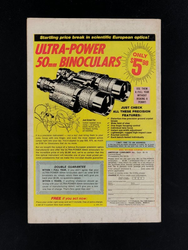 Captain America #189 (1975) VG