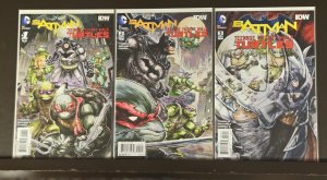 DC & IDW! Batman/Teenage Mutant Turtles 1-6! Full Set! Complete Run!