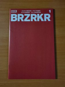 BRZRKR #1 RED Sketch Variant ~ NEAR MINT NM ~ 2021 BOOM! Comics