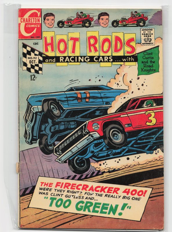 Hot Rods and Racing Cars #92 Clint Curtis