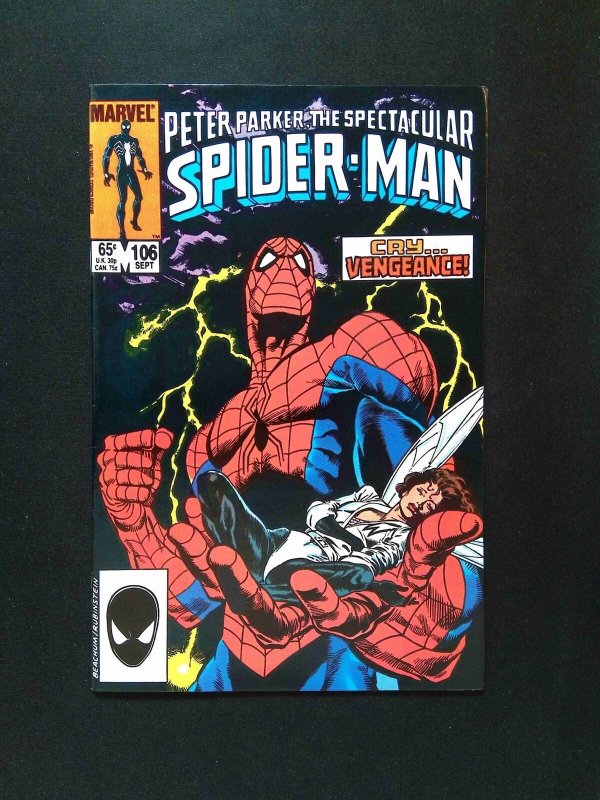 Spectacular Spider-Man #106  MARVEL Comics 1985 VF