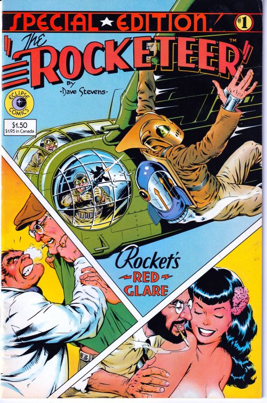 The Rocketeer Comic Lot - Rocketeer SP. ED and Mag #1, Pacific Presents Full Run