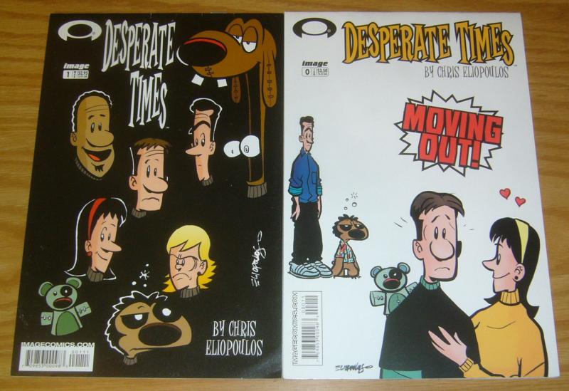 Desperate Times vol. 3 #0-1 VF/NM complete series - chris eliopoulos - image set