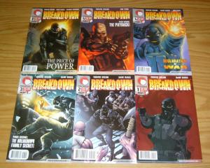 Breakdown #1-6 VF/NM complete series CHUCK DIXON devil's due comics 2004