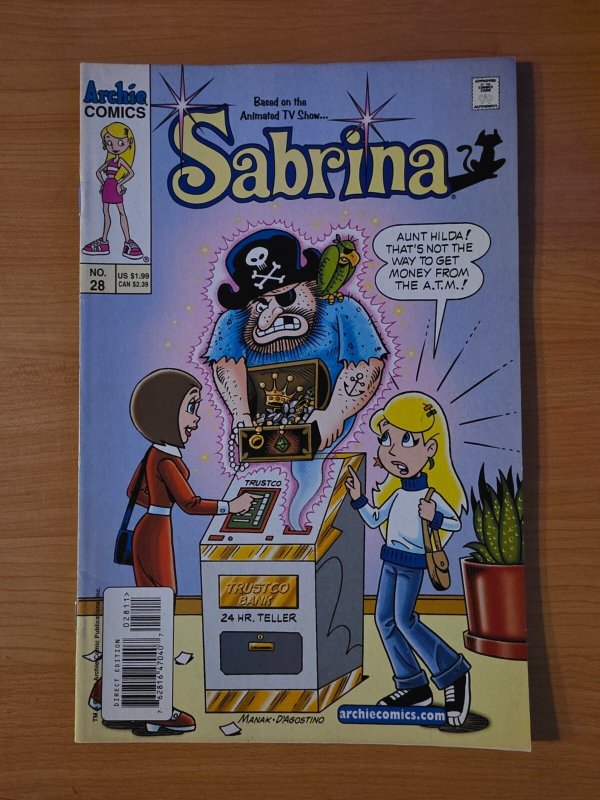 Sabrina #28 Direct Market Edition ~ VF - NEAR MINT NM ~ 2002 Archie Comics