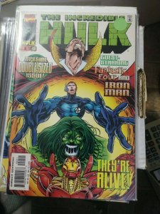 INCREDIBLE HULK  # 450 1997 marvel fantastic four  ironman onslaught universe 759606024568